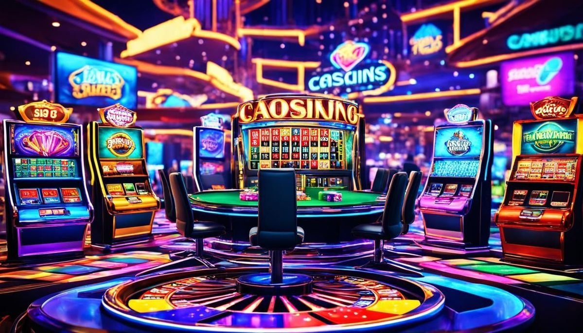 Overview of 777 Casino game categories and sports sections on a mobile screen